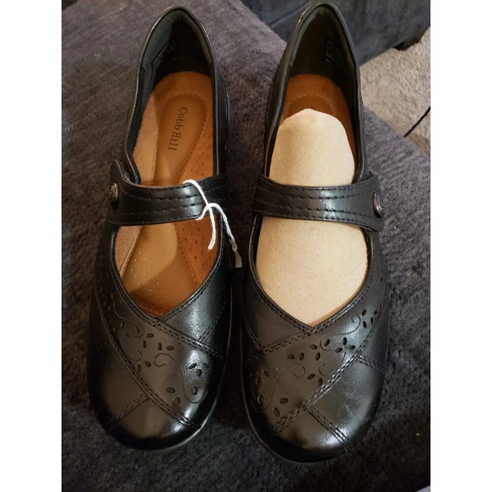 Cobb Hill Women's Petra Mary Jane, Black Size 9 (medium) NEW without box
